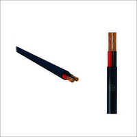 Parallel Twin Flat Wire - Pvc Insulated 40awg, 2 Core, Black | Flame Retardant, Flexible, 230v Rated For Industrial Applications