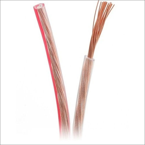 16 Awg Speaker Wire - Color: Transparent