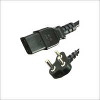 Server Power Supply Cord - 3 Core, 1.5 Sqmm | Black Pvc Insulated, 16 Amp Rated, 110-230v Voltage, 3 Pin Plug