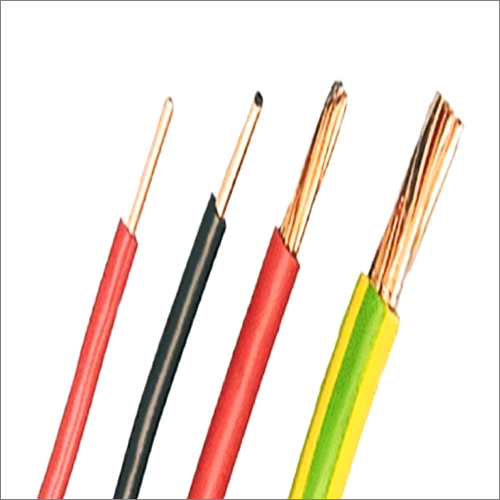 Single Core Connection Wire Insulation Material: Copper