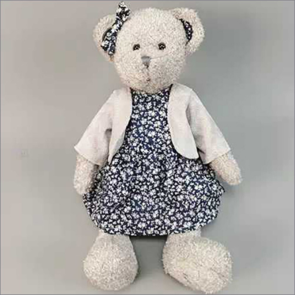 Jenni Teddy Bear Toys - Color: White