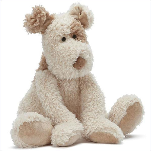 White Nobal Dog Soft Toys