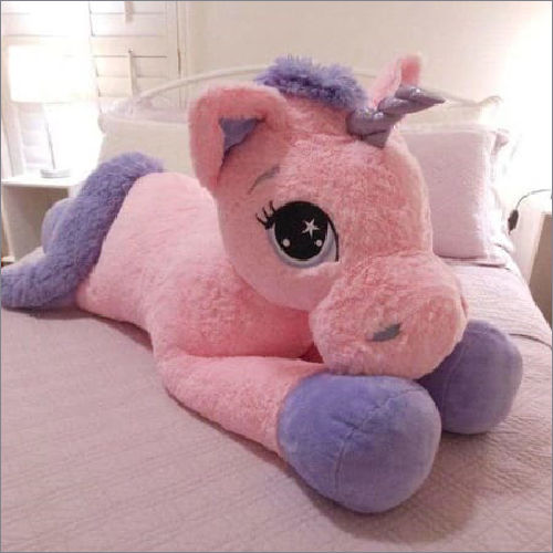 Pink Long Unicorn Soft Toys