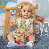 Girls Silicone Baby - Color: Brown