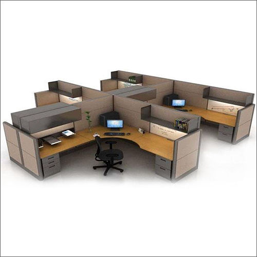 2 Wings T Type Cubicle Work Station
