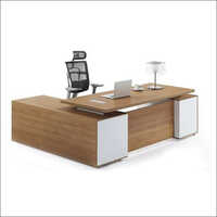 Machine Made Intricate Design Director Table