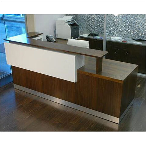 Modern Design Wooden Reception Table