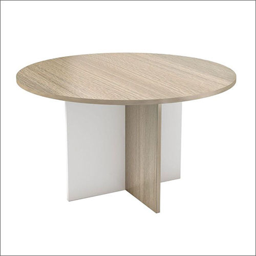 Wooden Round Meeting Table
