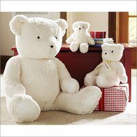 White Woom Teddy Bear Toys