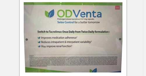 1mg Prolonged Release Tacrolimus Capsules