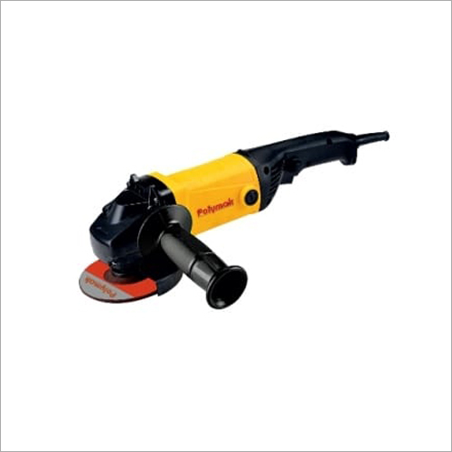 Angle Grinder - Metal & Plastic, Electric Powered | Yellow and Black Finish, Durable Design