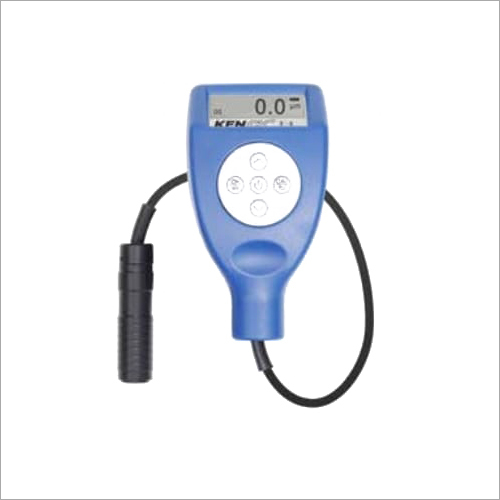 Single Probe Ferrous Non Ferrous - Plastic and Metal, Digital Display in White | Industrial Usage