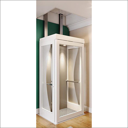 Glass Cabin Lift - Stainless Steel, Optimized Dimensions for Passenger Use | Safety Sensor, DC Drive Type, Ideal for Residential and Commercial Spaces