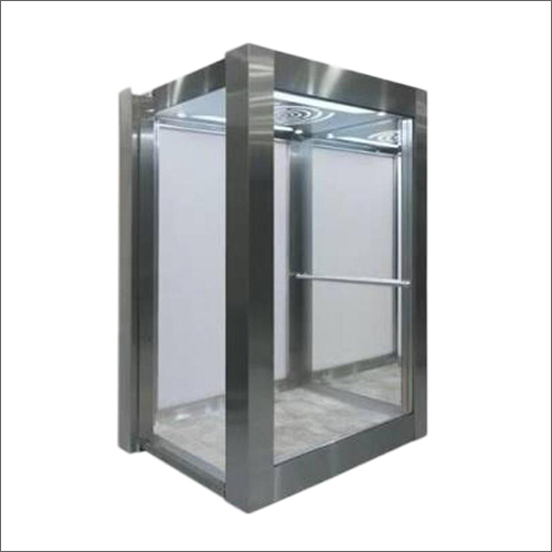Passenger Elevators Ss Frame Glass Lift