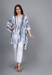 Short Printed Designer Kaftan