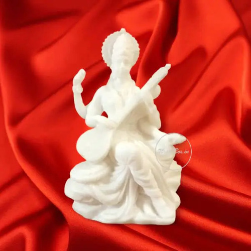 White Saraswati Maa Idol