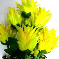 Artificial Flowers Bamboo vase