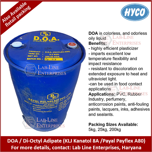 DOA Dioctyl Adipate