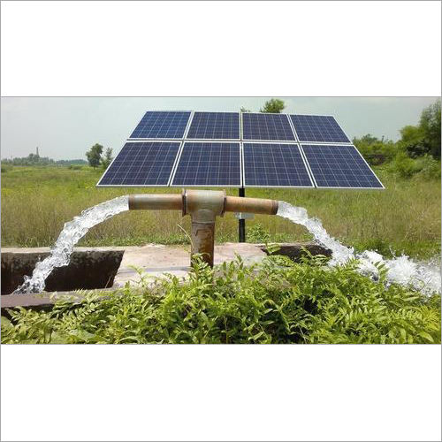 Steel And Glass 1Hp Agriculture Solar Water Pump