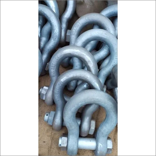 Galvanized Iron Bow Shackle