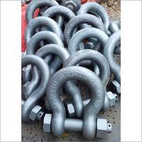 Galvanized Iron Bow Shackle