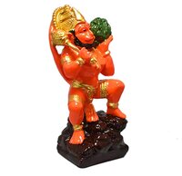 Lord Hanuman Idol Holding Mountain
