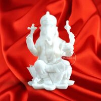 Ganesha Cold Cast Resin Showpiece