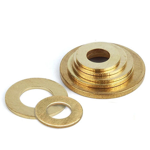 Round Brass Washer