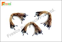 Brown Twisted Paper Rope with Black T-End