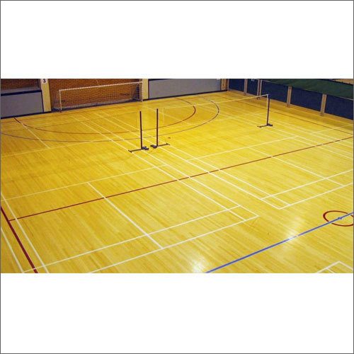 Badminton Court Wooden Flooring सेवाएं