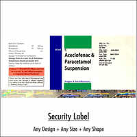 Security Label / Holographic Label