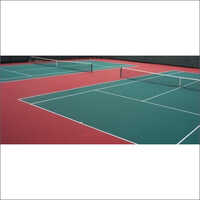 Tennis Court Sports Flooring Services