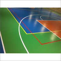 Synthetic Basketball Court