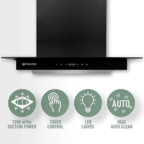 Auto Clean Wall Mounted Chimney