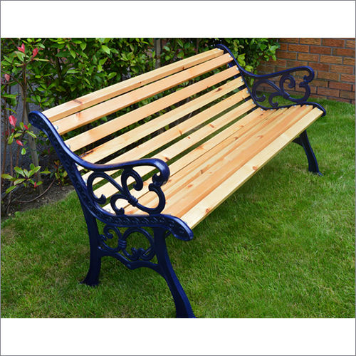 Cast Iron Garden Bench With Backrest