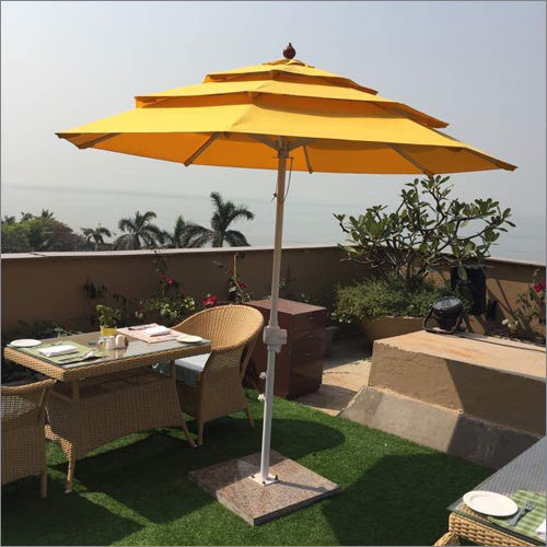 Outdoor Plain Round Umbrella