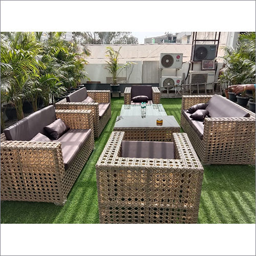 Modern Outdoor Wicker Sofa Set