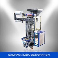 Banana Chips Packaging Machine - Metal Construction, Electric Drive Type , Automatic Operation With Human Machine Interface