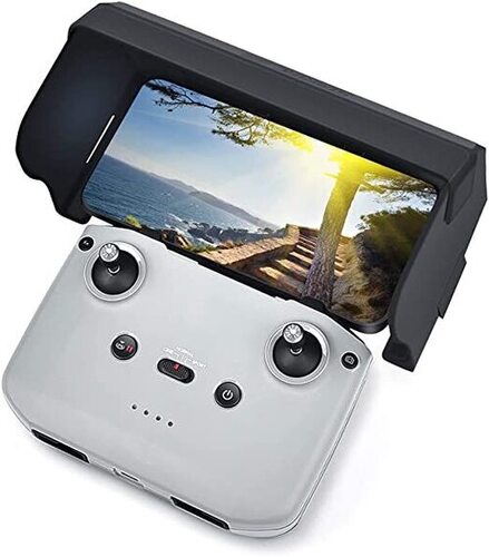Mobile Sunshade Sunhood for DJI Mavic 3/Mini 2/Mavic Air 2/DJI Air 2S/ Mini 3 Pro Controller Accessories for 4.4-7.1inch Smartphone Screen (Mobile Hood)