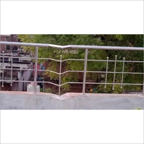 Stainless Steel Balcony Grills - Stainless Steel, Silver Color | Rot Proof Design for Enhanced Durability and Modern Aesthetic