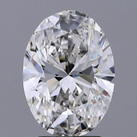 Oval 2.50ct F VS2 IGI Certified CVD Lab Grown Diamond EC3617