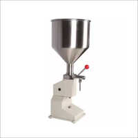 Manual Hand Pressure Filling Machine Application: Beverage