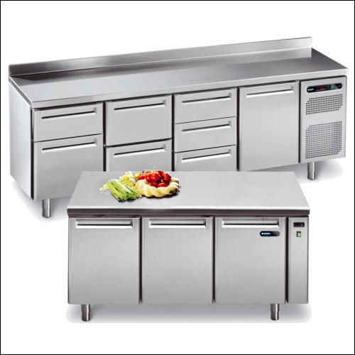 Stainless Steel Commercial Kitchen Refrigeration Equipment