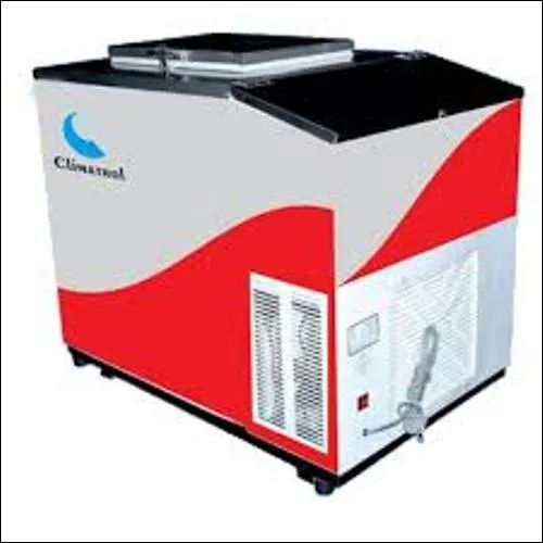 White And Orange Ice Cream Freezer Climatrol Model Ccfow 120 Std