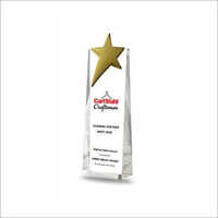 Star Crystal Trophy Size: Different Available