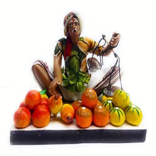 Handicraft Indian Fruit Seller