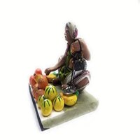 Handicraft Indian Fruit Seller