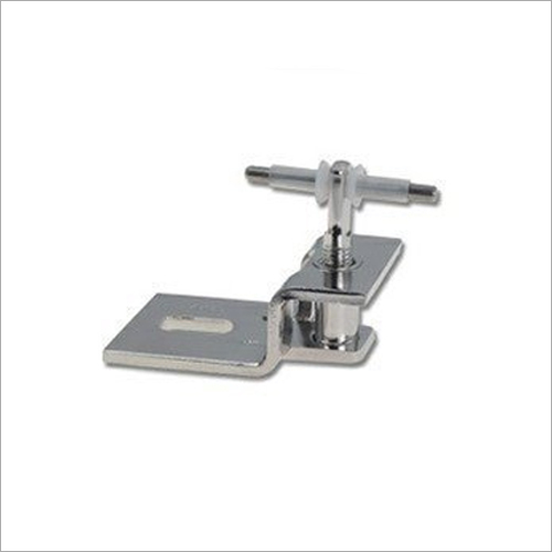 Chair Clamp - Metal Composition Silver Finish | Ideal for Industrial Applications
