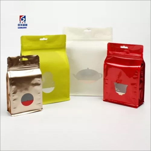 Eight Sided Self Supporting Aluminum Foil Sealed Bags