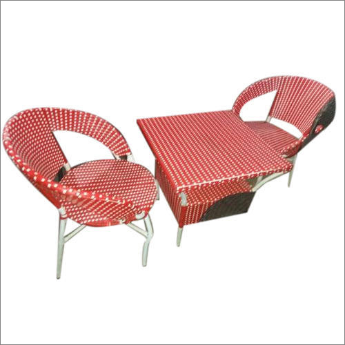 Wicker Outdoor 2 Seater Table Set Application: Hotel